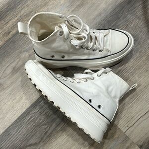 Madden girl high top platform sneakers